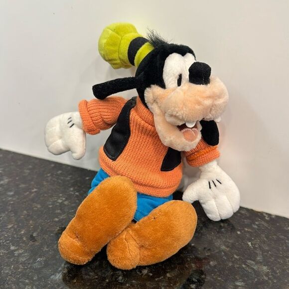 DISNEY GOOFY Beanie Bean Bag Toy PLUSH WALT DISNEY WORLD 11” - Picture 1 of 7